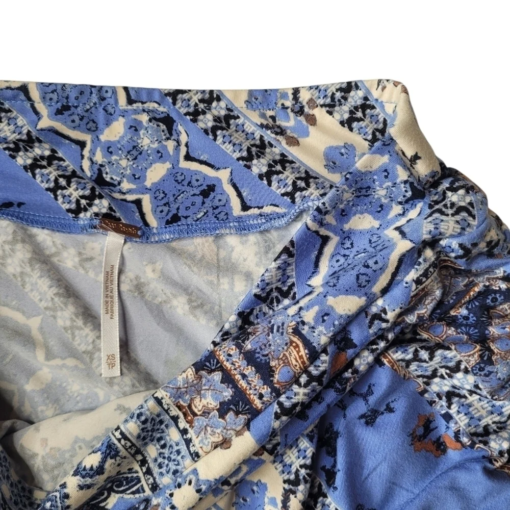 Free People Fitted Knit Mini Skirt XS